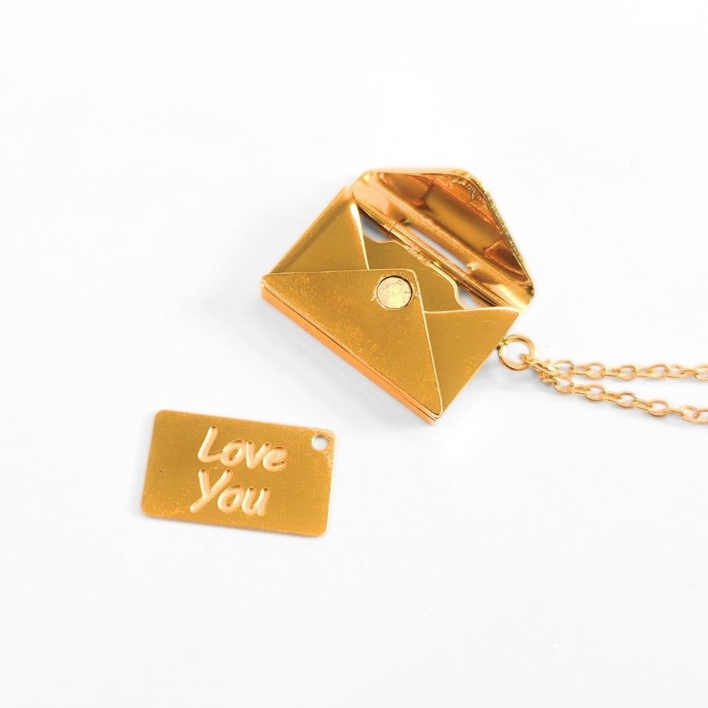 Love Letter Locket Necklace - Velora
