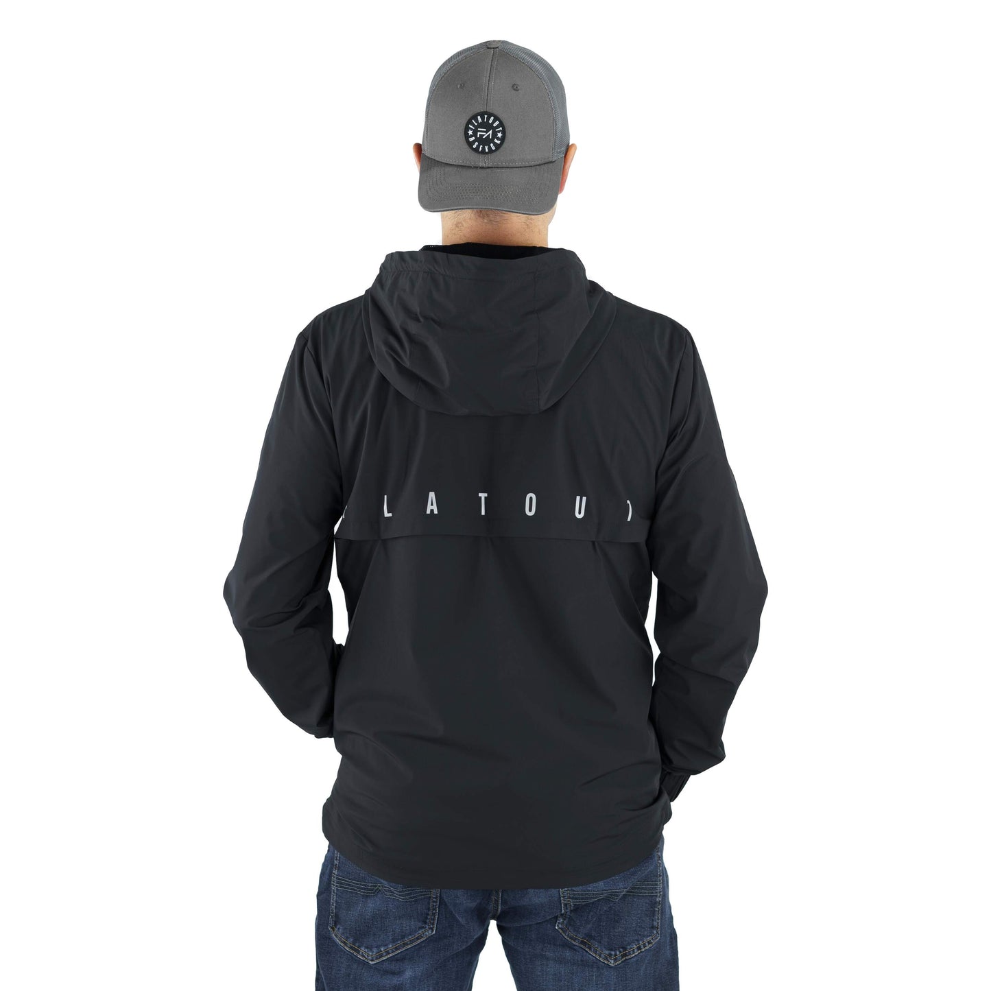 Lux Zipup Jacket Black - Velora