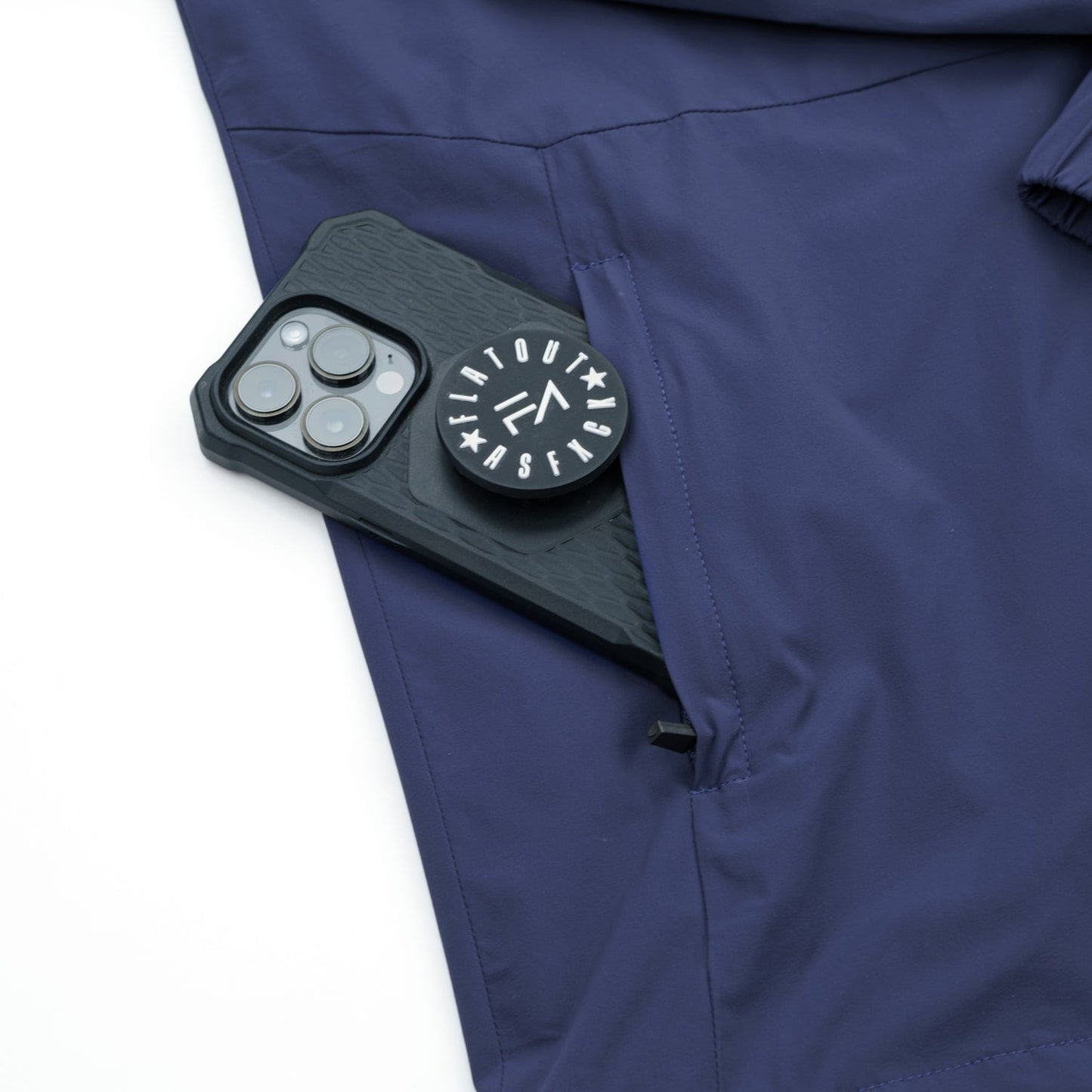 Lux Zipup Jacket Blue - Velora