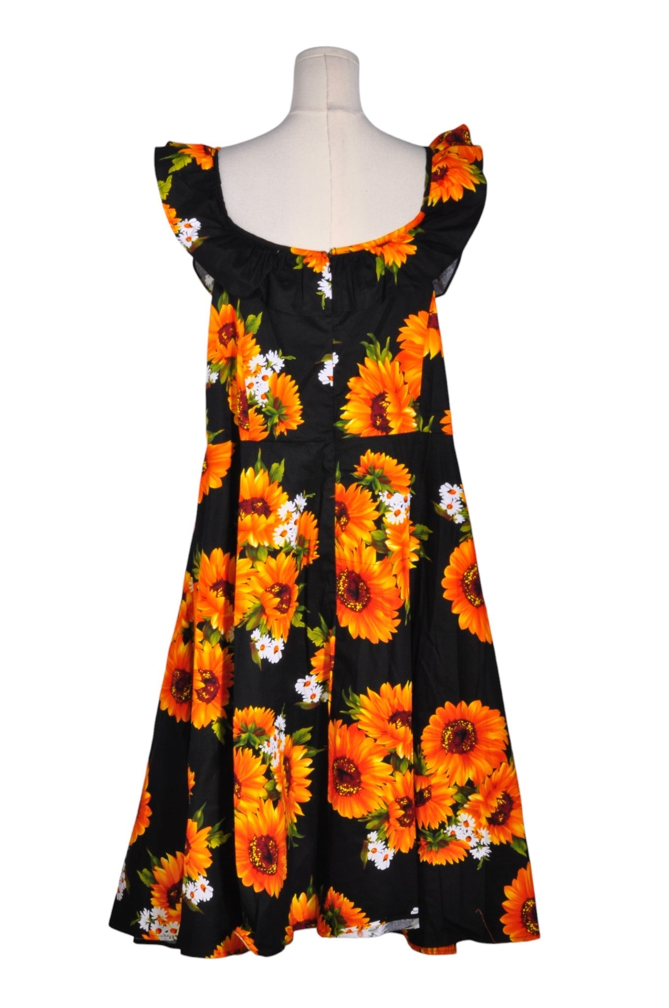 MAGNOLIA PLACE Women A-Line Dresses Regular fit in Orange - 2XL - Velora Luxury Fashion