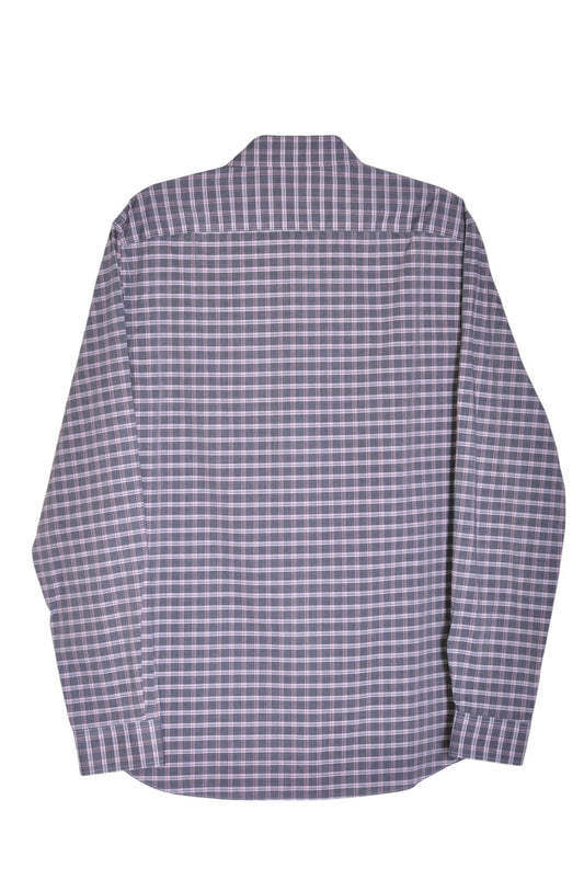 MICHAEL KORS Men Button Down Tops Regular fit in Gray - L - Velora Luxury Fashion