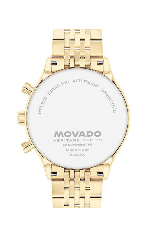 Movado Heritage Series Calendoplan 3650210 - Velora