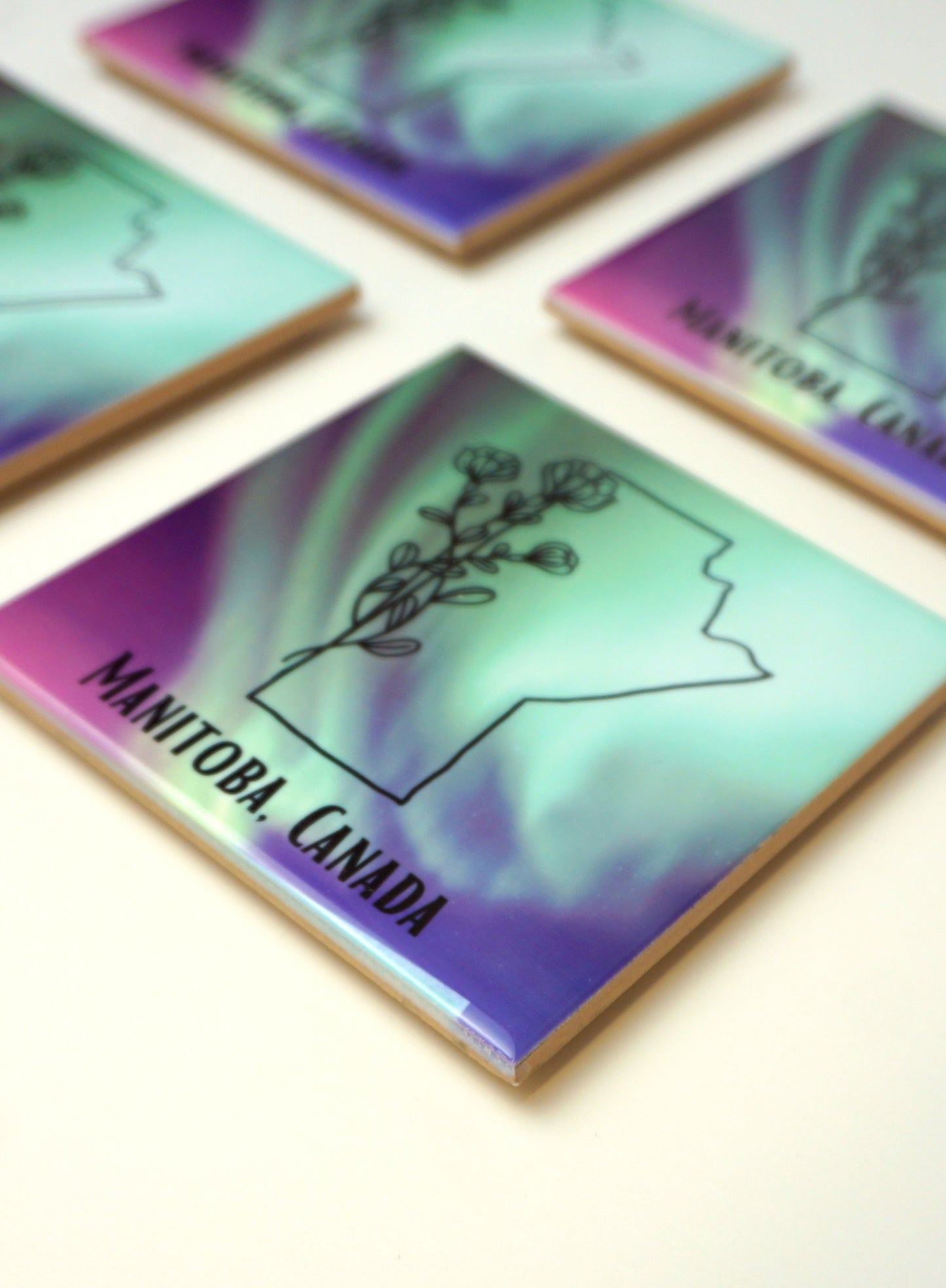 Manitoba Aurora Coaster - Velora Luxury Fashion