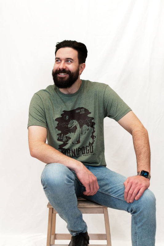 Manitoba Manipogo T-Shirt - Velora Luxury Fashion