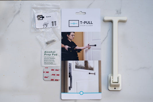 Manual Door Closer, Accessible, Interior or Exterior, Swivels White ABS Plastic - Velora Luxury Fashion