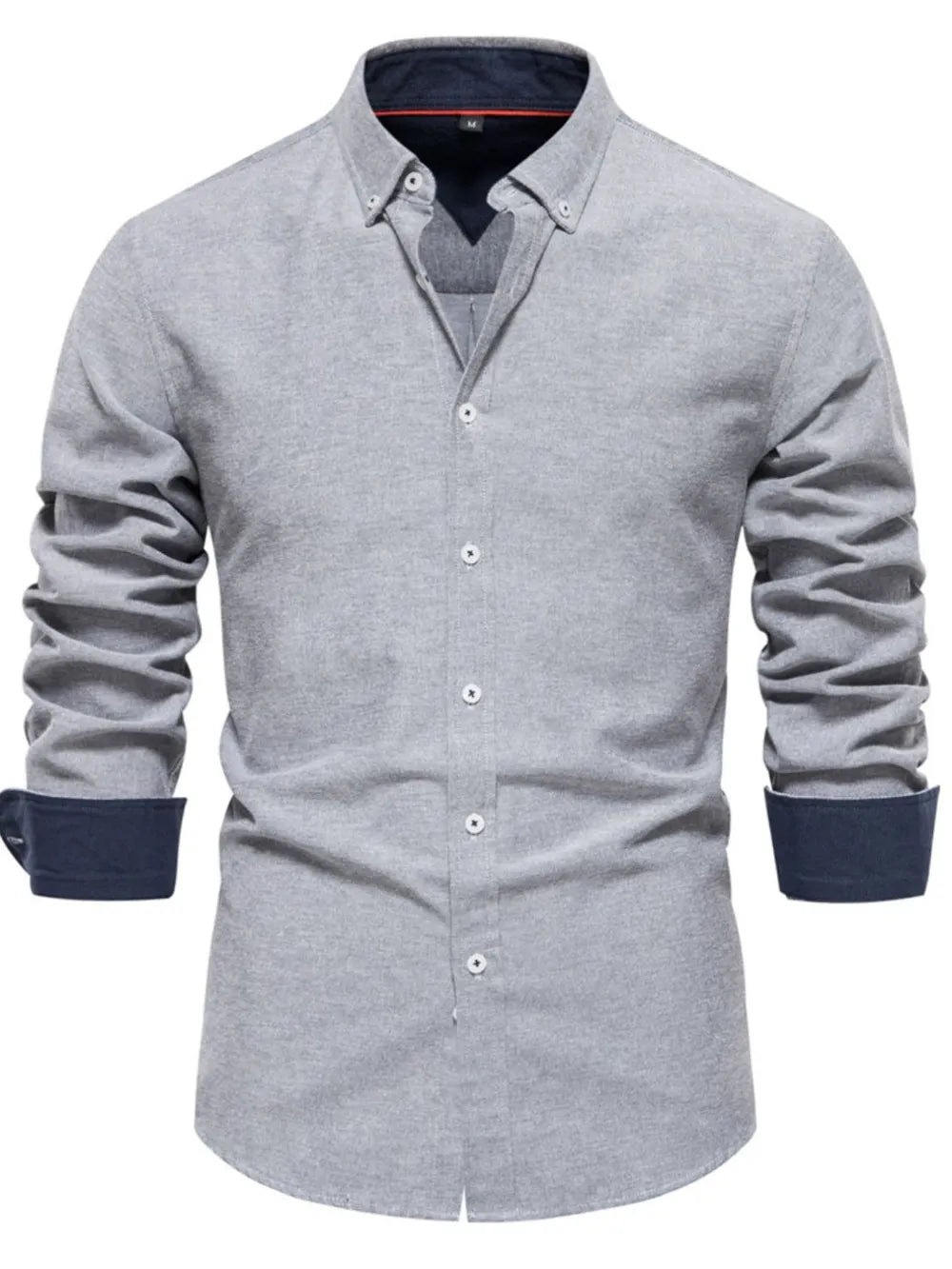 Men's Button Down Collared Neck Shirt - Velora Luxury Fashion