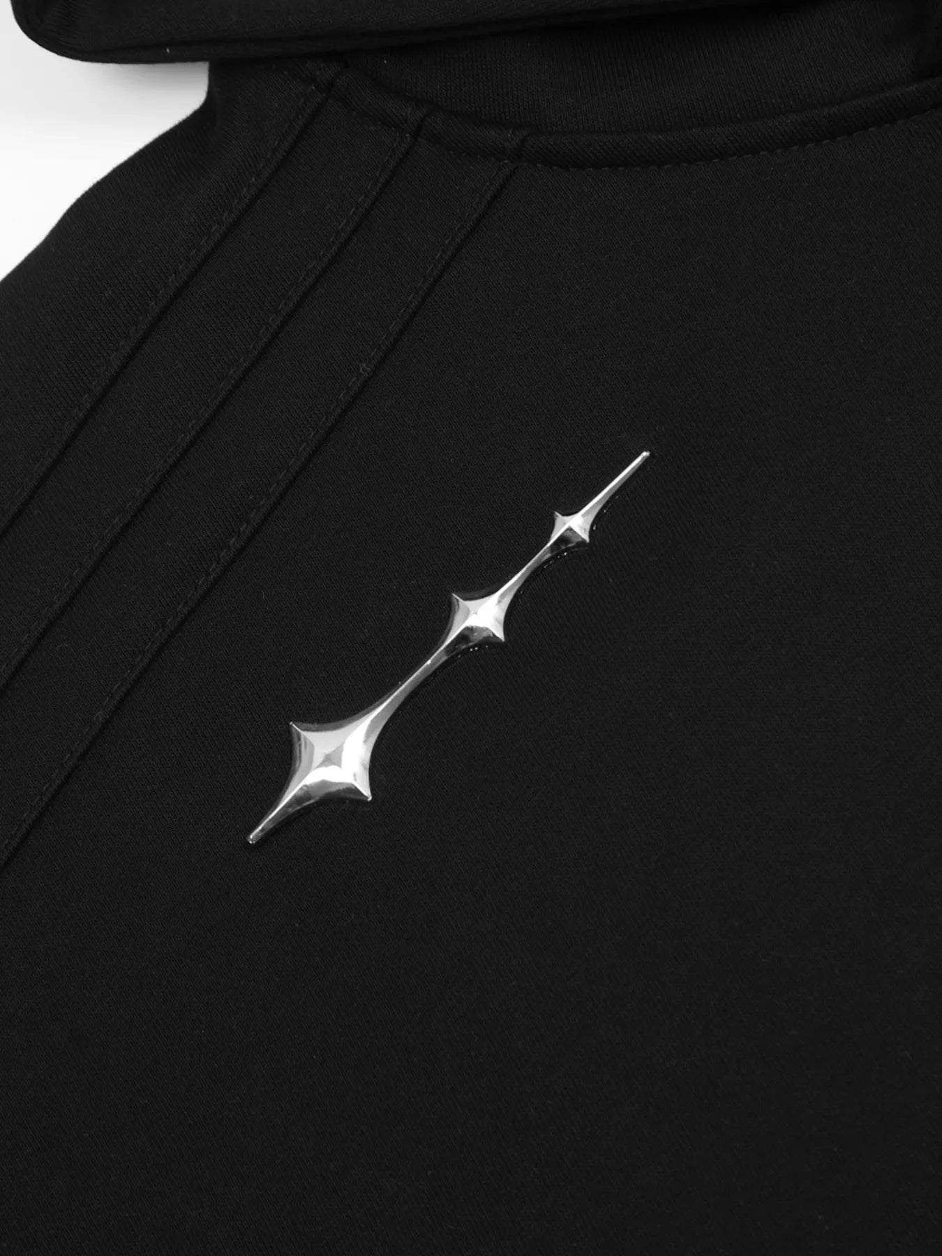 Men's Cross Star Kangaroo Pocket Hoodie - Velora