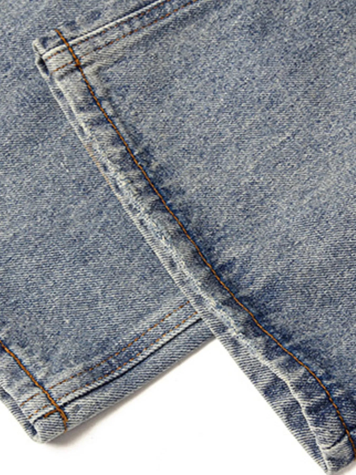 Men's Distressed Wide Leg Jeans - Velora Luxury Fashion