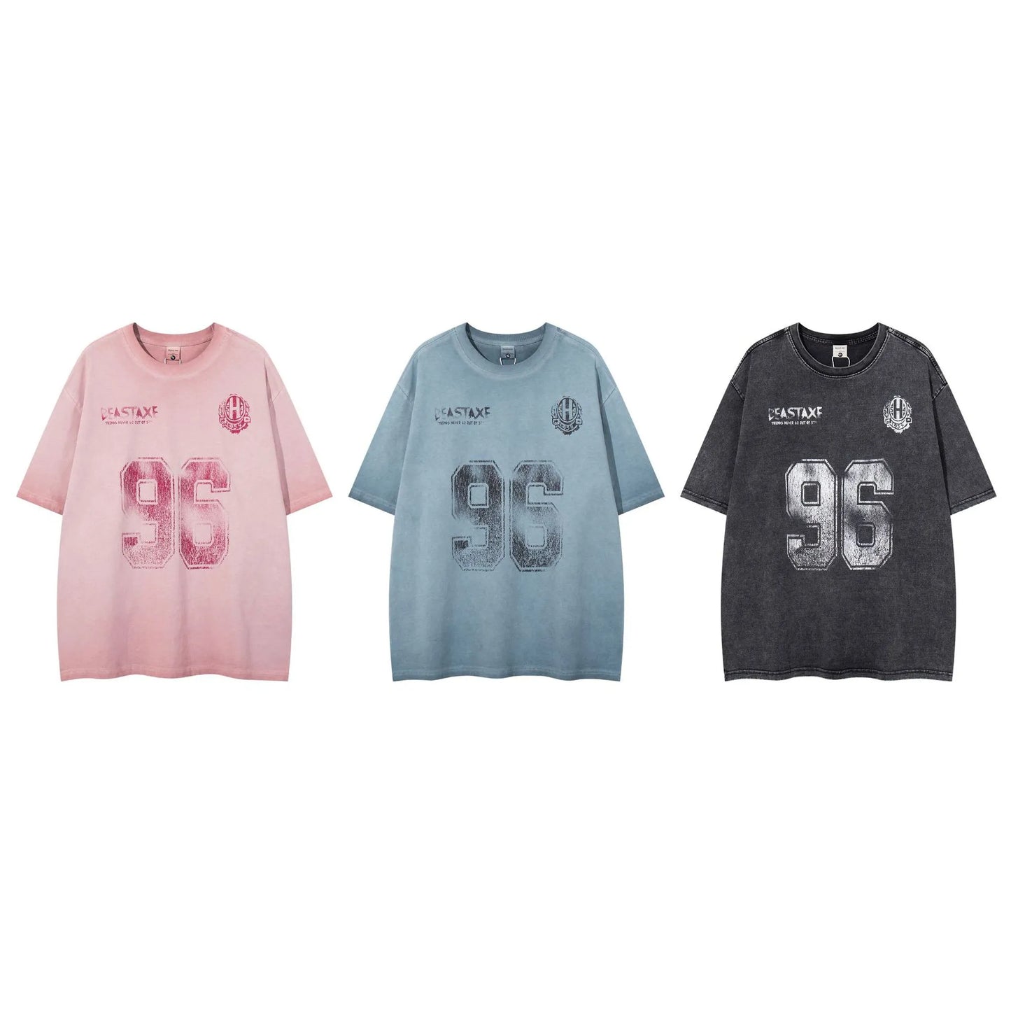 Men's Number 96 Round Neck T-Shirt - Velora Luxury Fashion