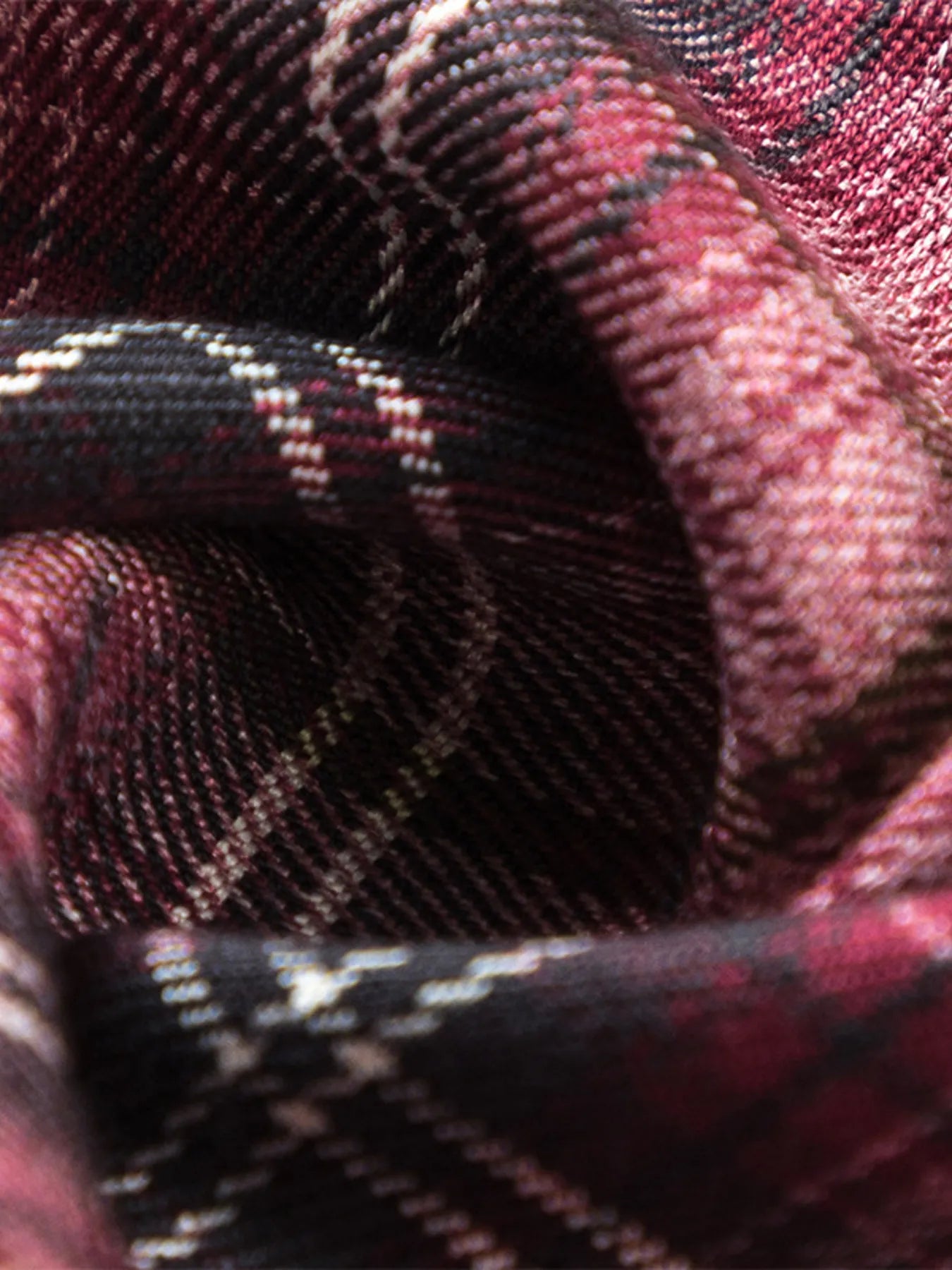 Men's Plaid Button Up Long Sleeve Shirt - Velora Luxury Fashion