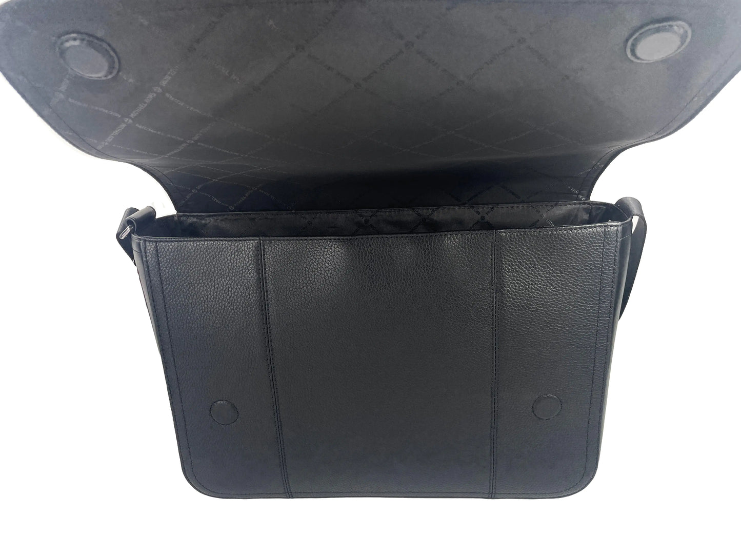 Michael Kors Cooper Leather Messenger Crossbody Bag - Velora Luxury Fashion