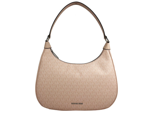 Michael Kors Cora Powder Blush Shoulder Bag - Velora Luxury Fashion