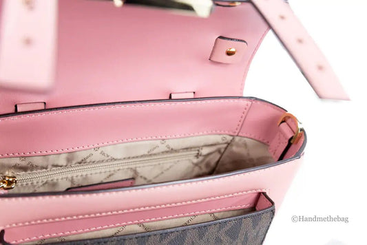 Michael Kors Manhattan Medium Primrose Satchel Bag - Velora Luxury Fashion