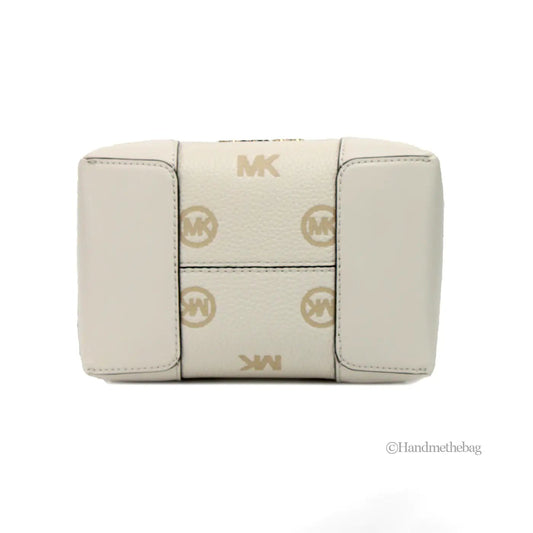 Michael Kors Mercer Embossed Bucket Crossbody Bag - Velora Luxury Fashion