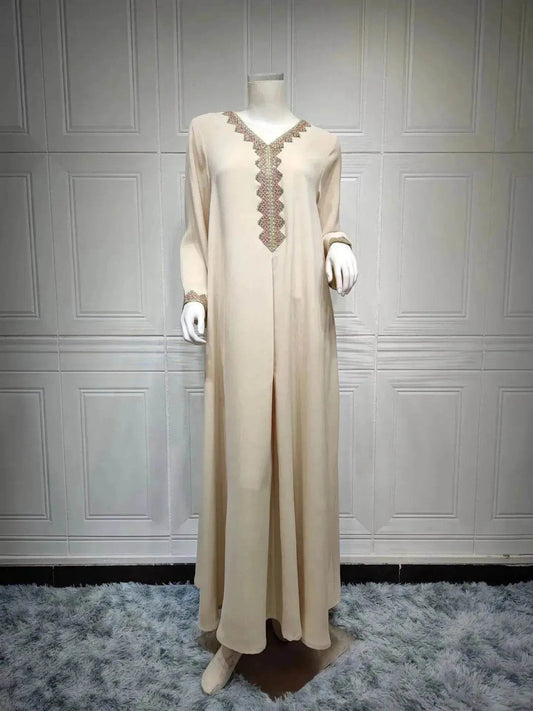 Middle East Arab Women's Wear Swing Dress