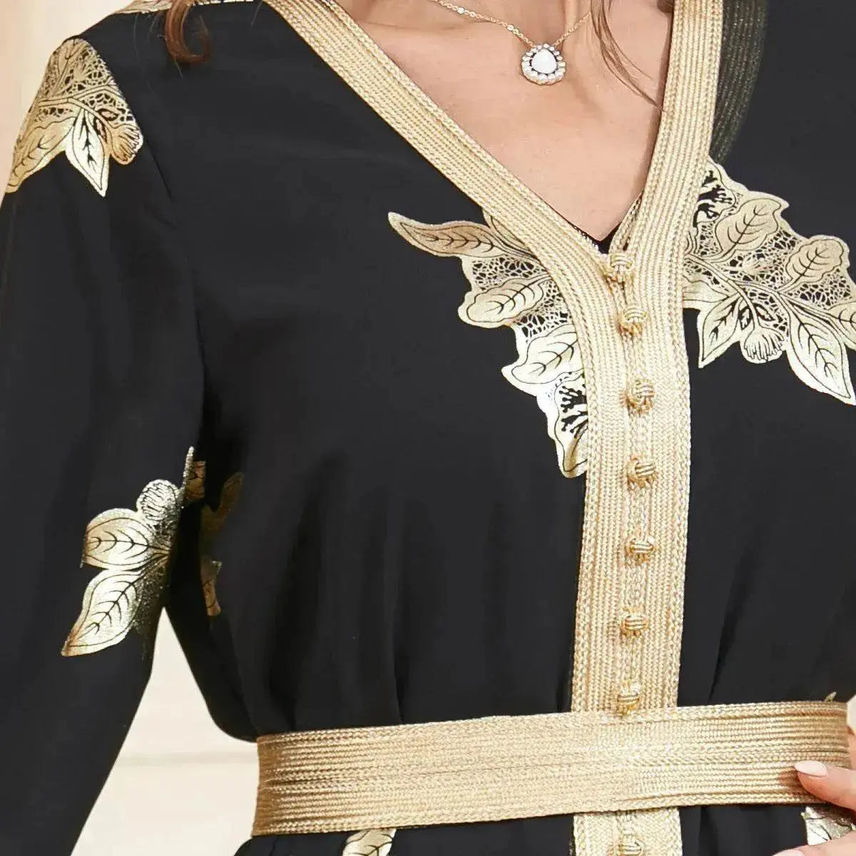 Middle Eastern Arab Women's Two-piece Dress
