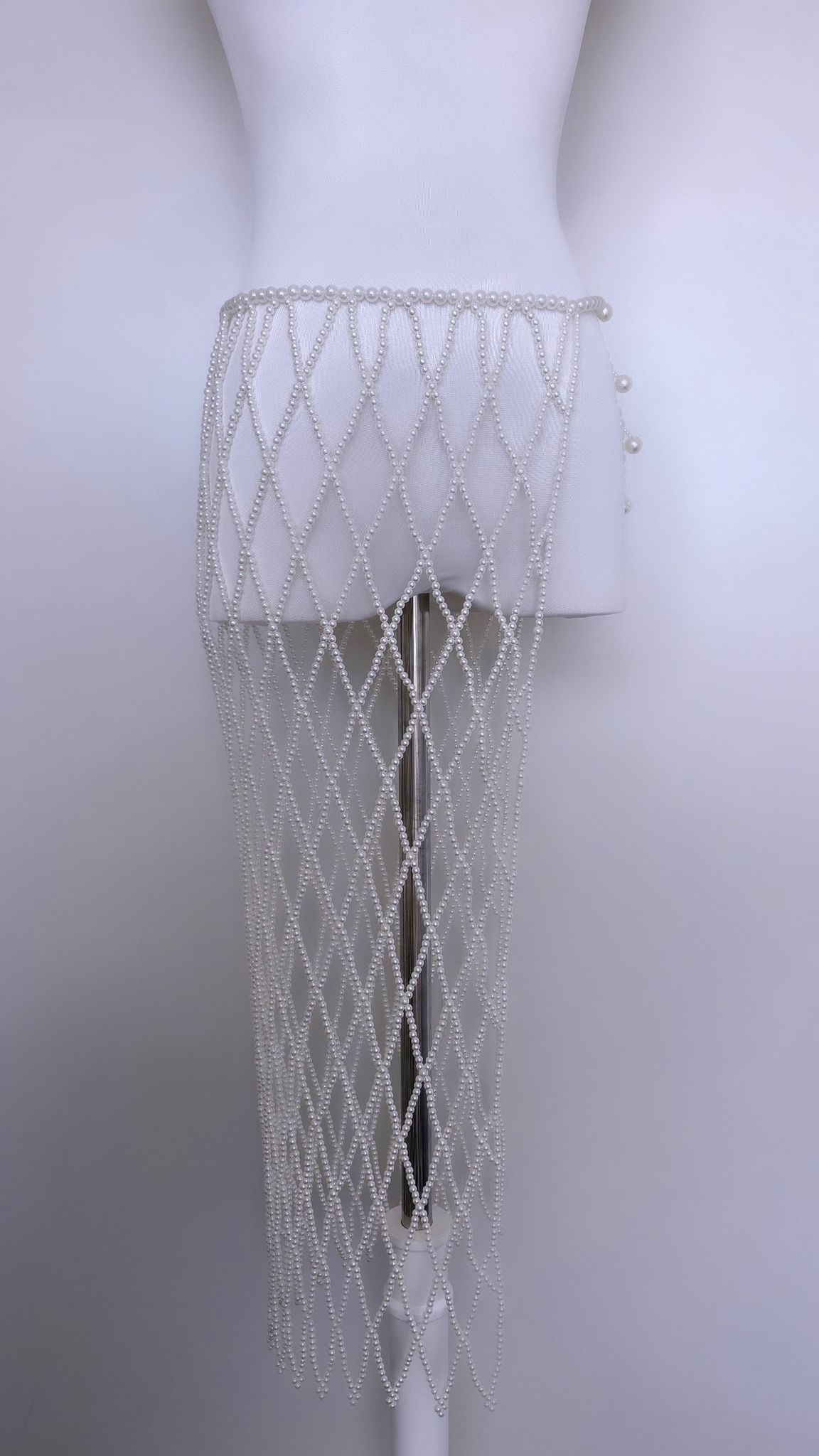 Midi- Peal Skirt - Velora Luxury Fashion