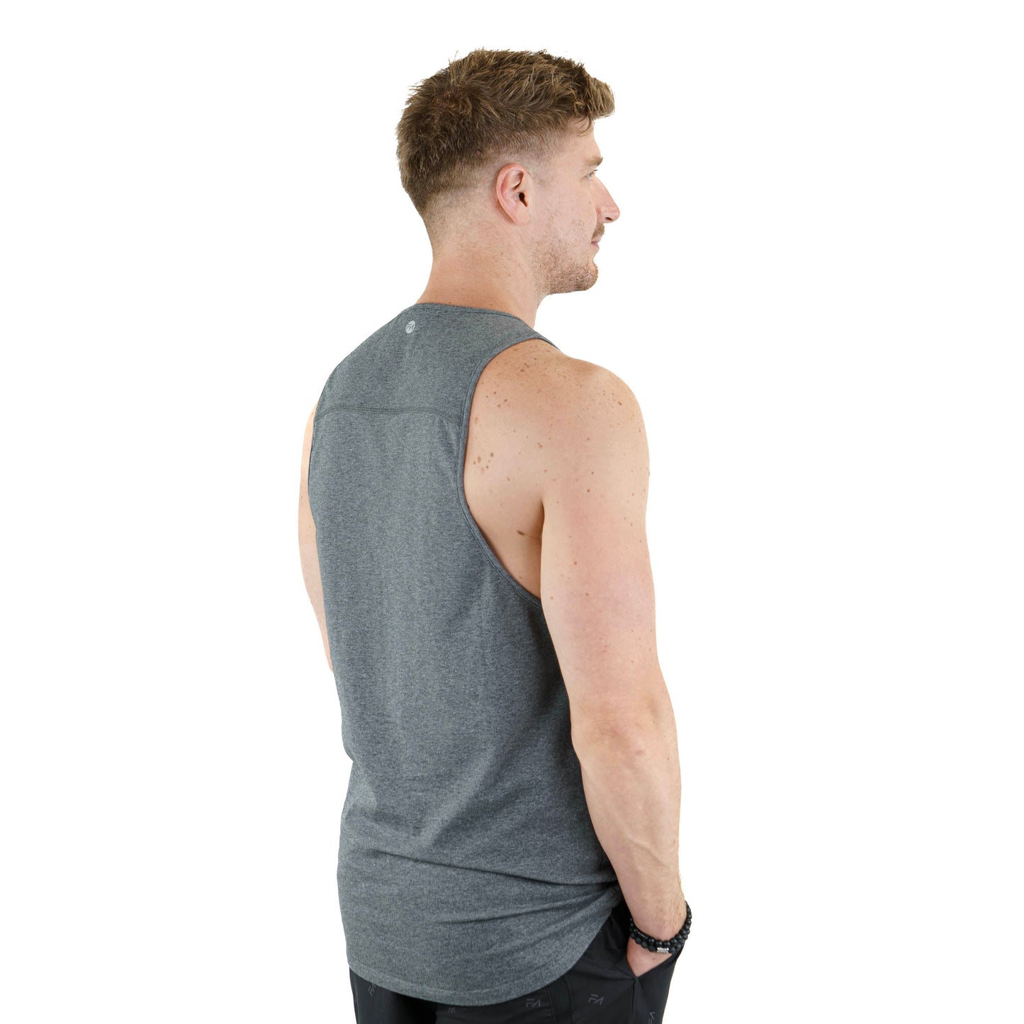 FA Momentum Tank Heather Char - Velora