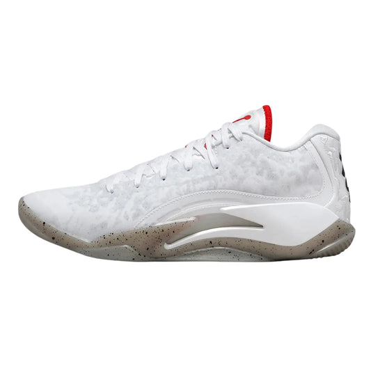 NIKE Jordan Zion 3 Mens Shoes (DR0675-106 White/University RED/Cement Grey) Size 8 - Velora Luxury Fashion