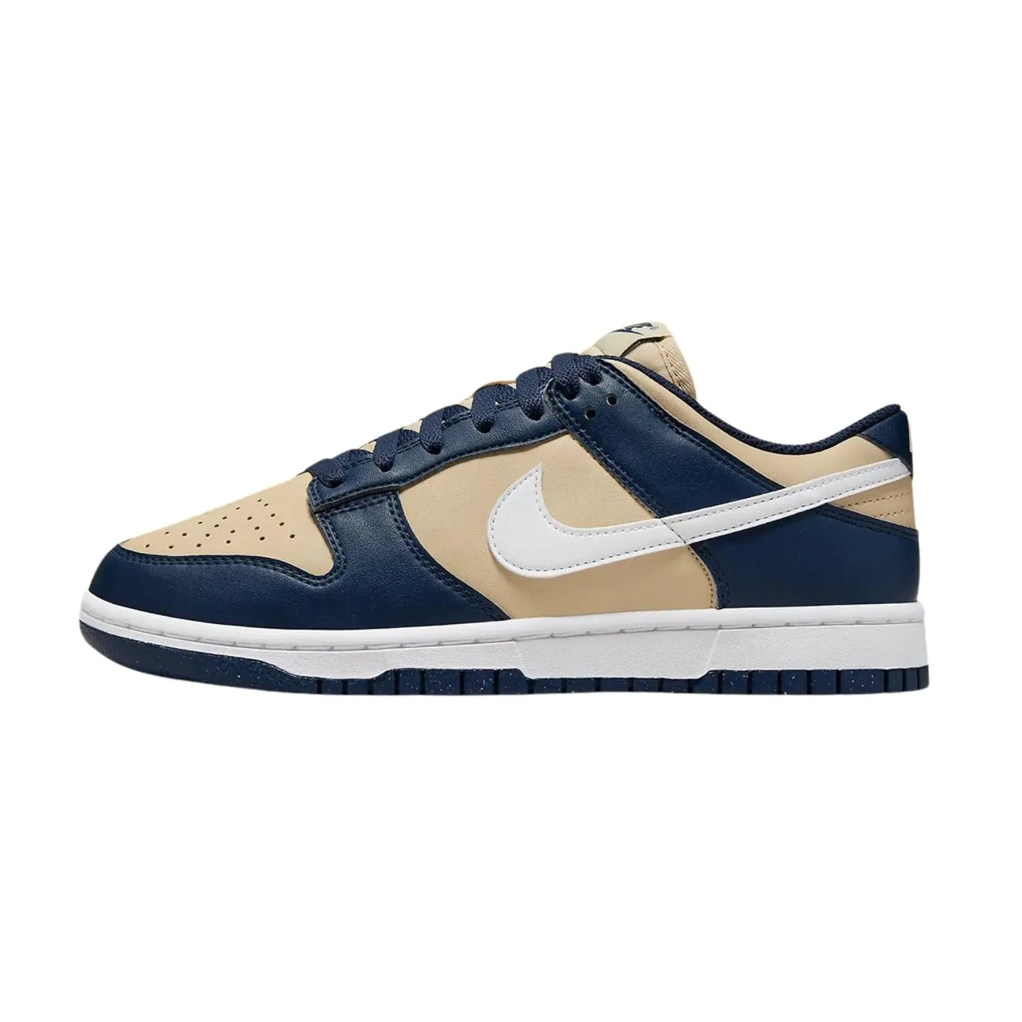 NIKE Womens Sporty Midnight Navy White Team Gold 8 - Velora Luxury Fashion