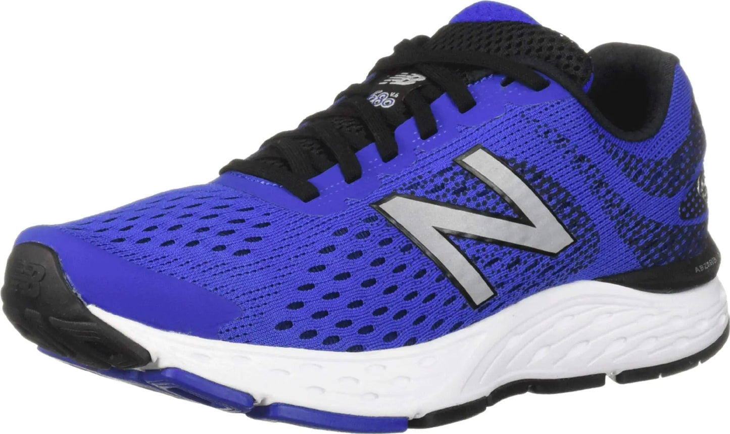 New Balance Mens 680 V6 Running Shoe Uv Blue/Black 8 - Velora Luxury Fashion