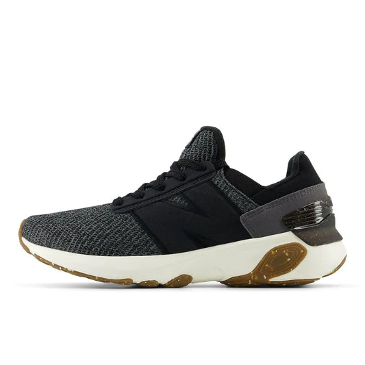 New Balance Womens Fresh Foam X 1440 V1 Running Shoe Black/Black/Castlerock 12 - Velora Luxury Fashion