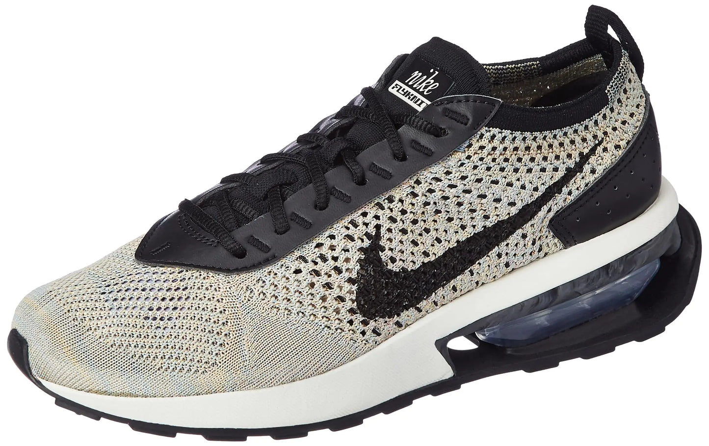 Nike Air Max Flyknit Racer Womens Shoes Size 6 Color: Taupe/Black - Velora Luxury Fashion