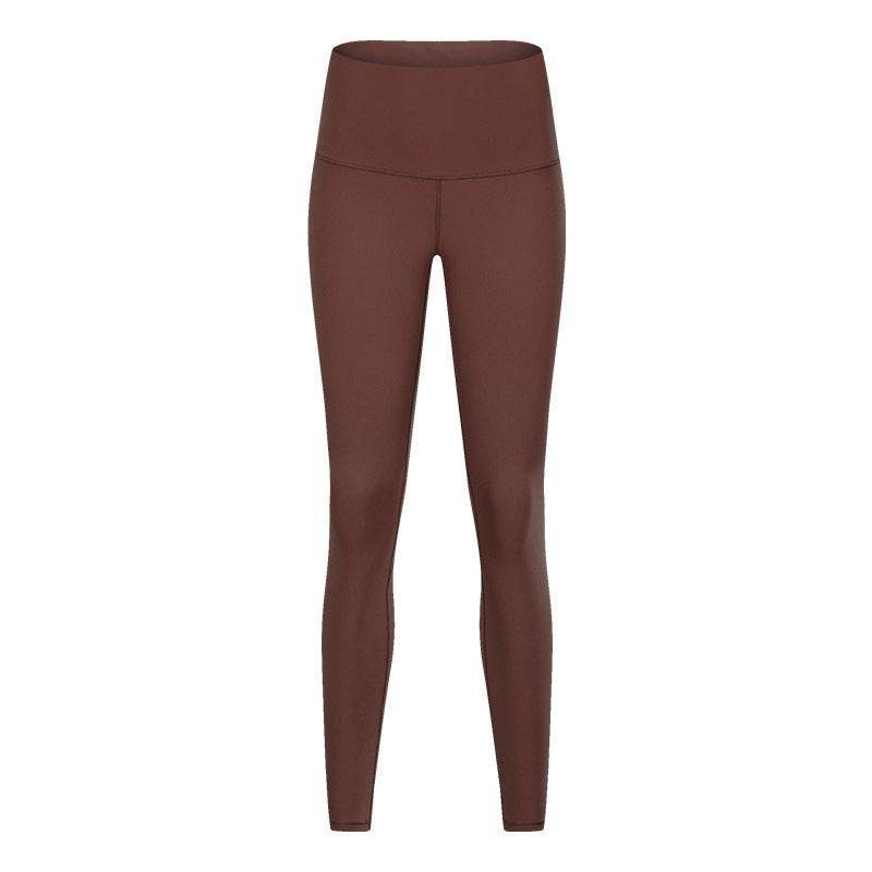 Women's Solid Color High Waist Hip Lift Stretch Yoga Pants - Velora