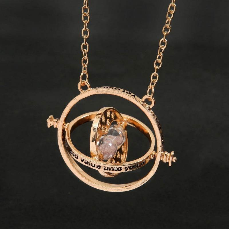 Creative Hourglass Necklace Series Sweater Chain - Velora
