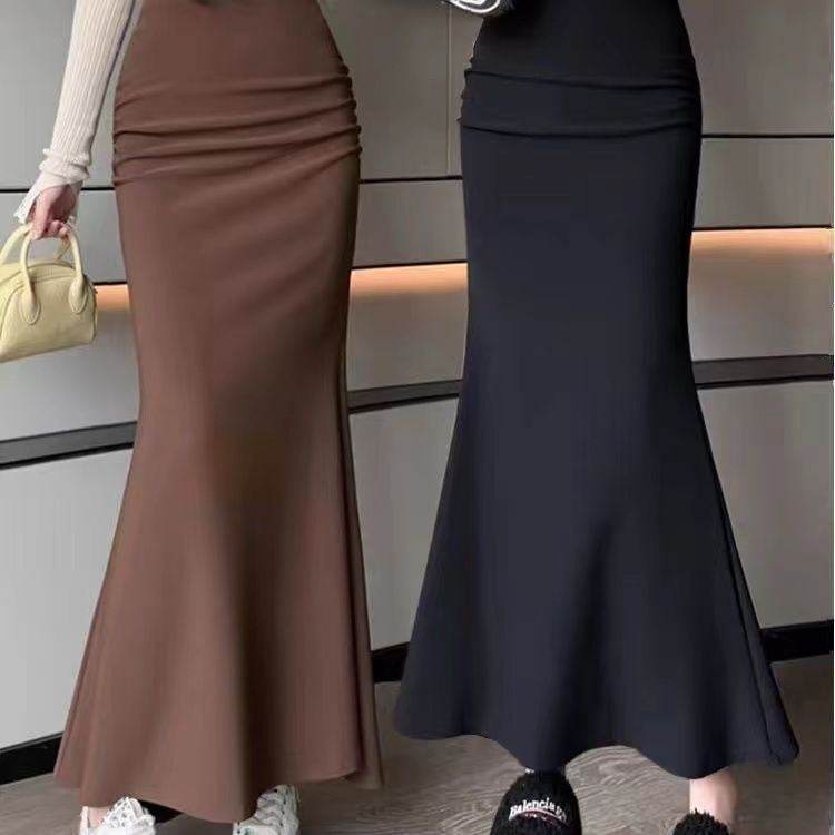 Fashionable Stylish All-matching Sheath Fishtail Skirt - Velora