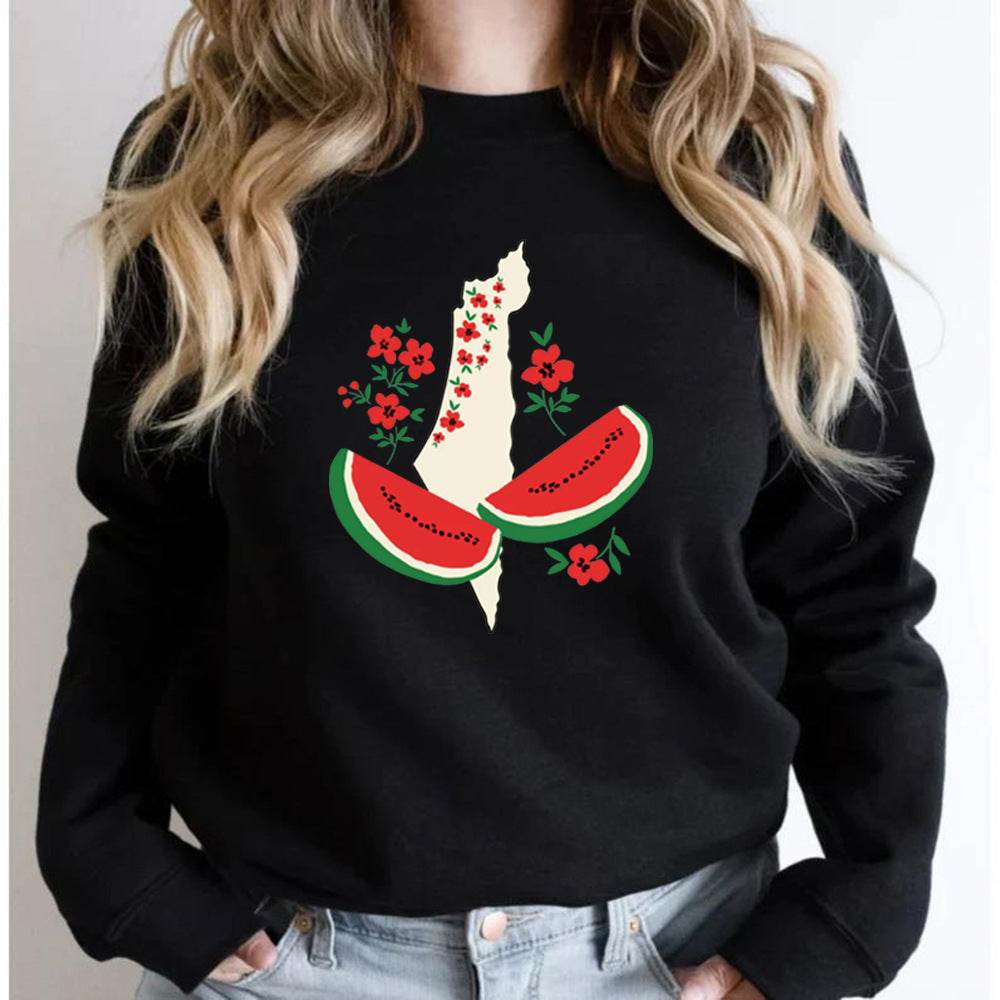 This Is Not A Watermelon Sweatshirts Funny Watermelon Women - Velora