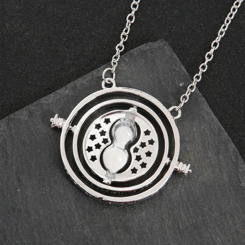 Creative Hourglass Necklace Series Sweater Chain - Velora