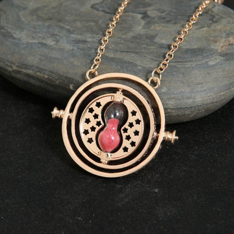 Creative Hourglass Necklace Series Sweater Chain - Velora