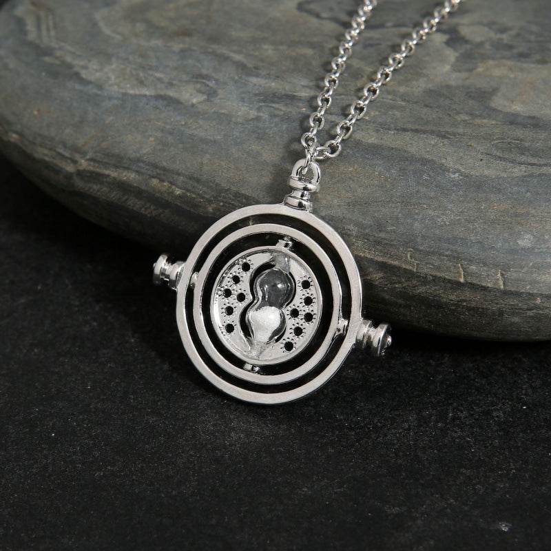 Creative Hourglass Necklace Series Sweater Chain - Velora