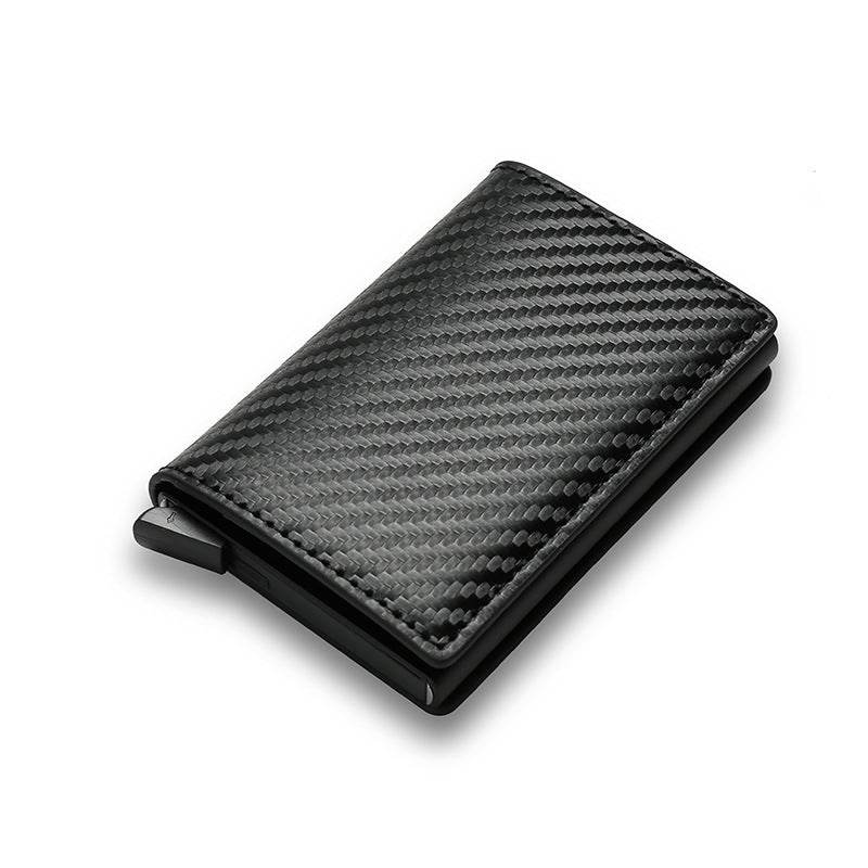 Credit Card Holder Smart Minimalist Wallet Pocket Men Women Slim Cardholder Bank Secure Creditcard Case - Velora