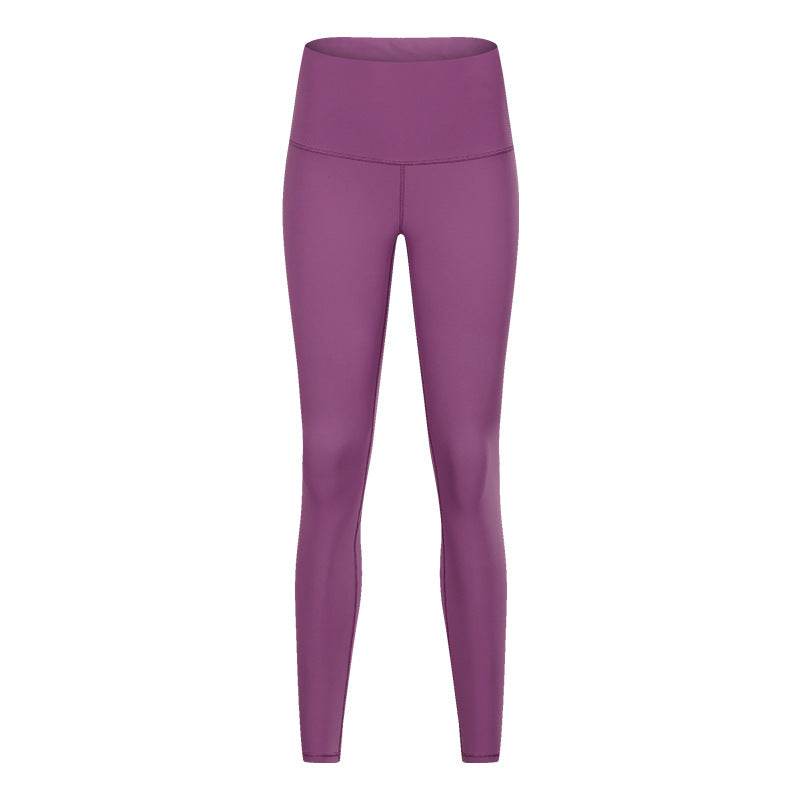 Women's Solid Color High Waist Hip Lift Stretch Yoga Pants - Velora