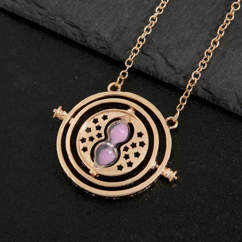 Creative Hourglass Necklace Series Sweater Chain - Velora