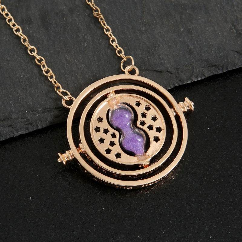 Creative Hourglass Necklace Series Sweater Chain - Velora