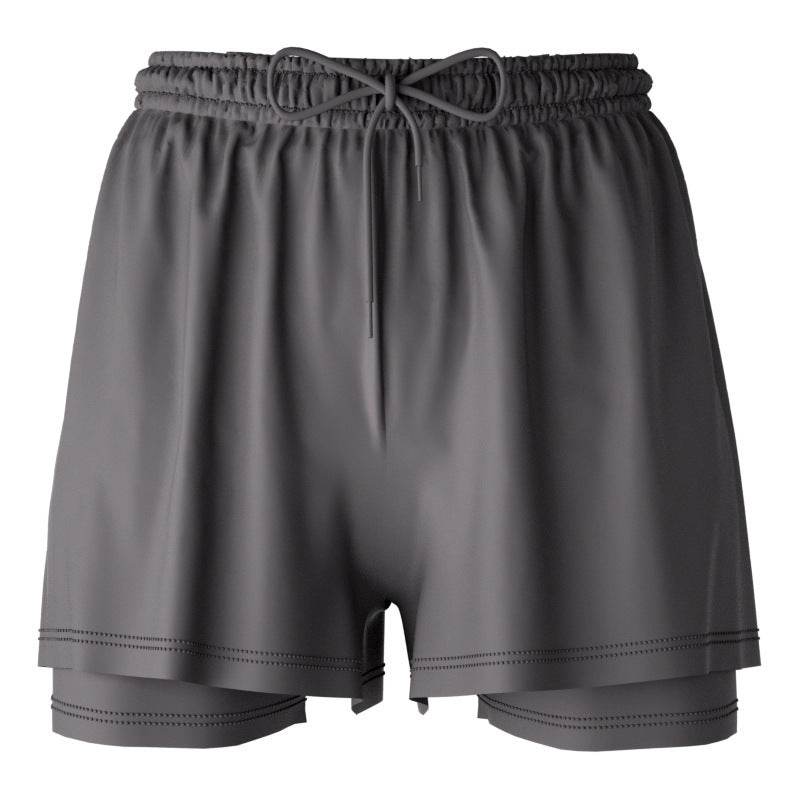 Men's 2-in-1 Breathable Loose Quick Drying Swimming Trunks Swimming Shorts Swimming Pants Flat Corner Pants Beach Pants Hot Spring Swimming Equipment - Velora