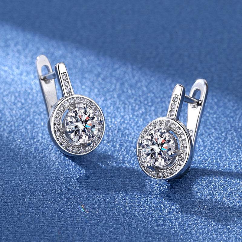 Fashion Design European And American Zircon Earrings For Women - Velora