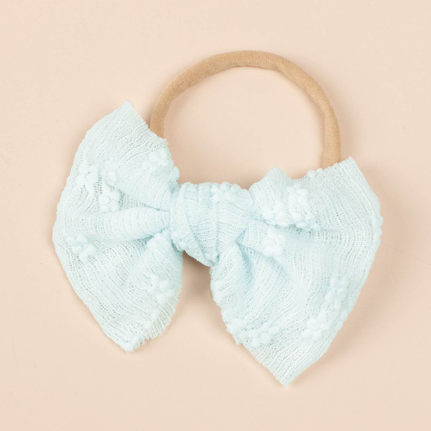 Children's Hair Band Mesh Bow Hairband Nylon Narrow Headband Bow Hair Accessories - Velora