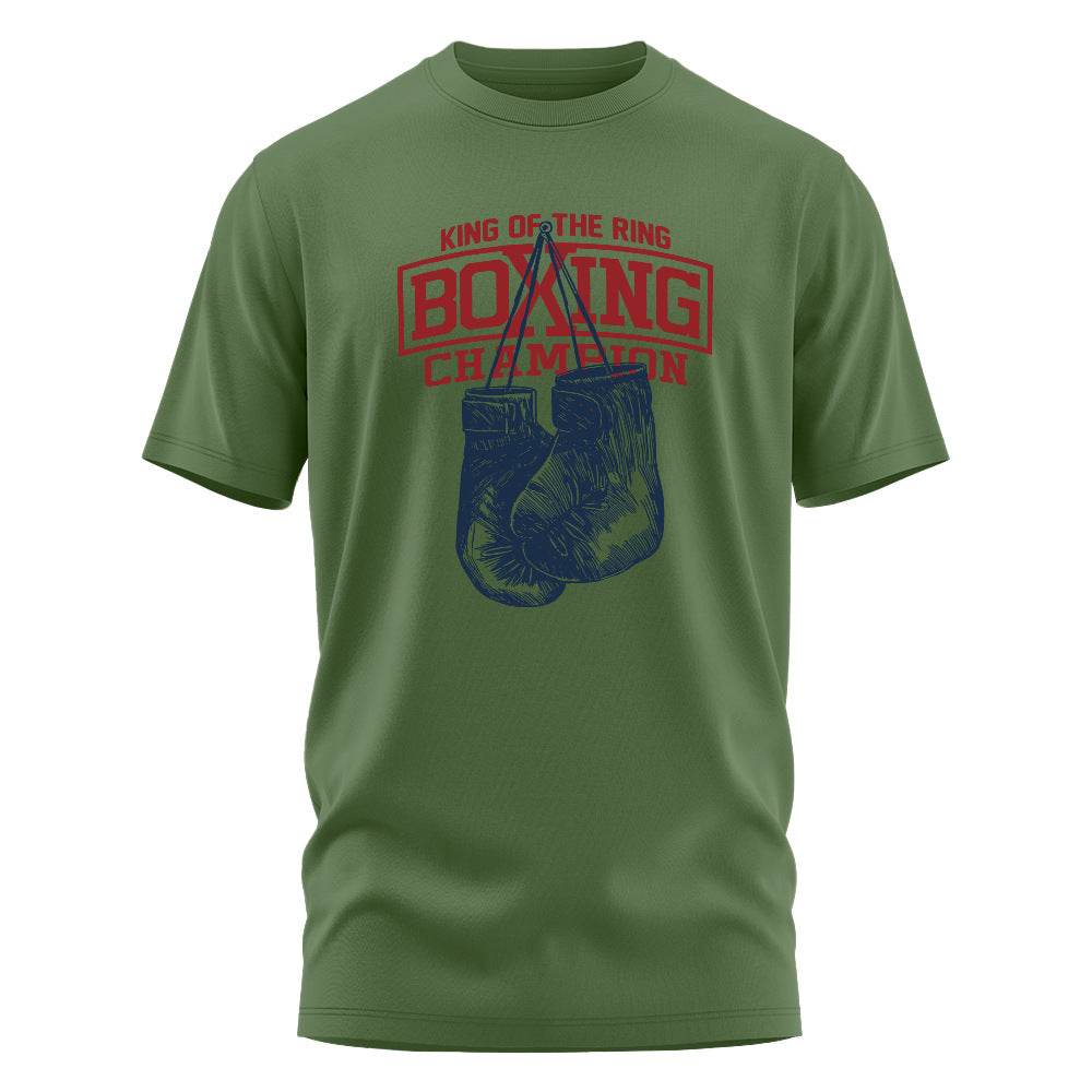 Boxing Printed T-shirt For Men And Women - Velora