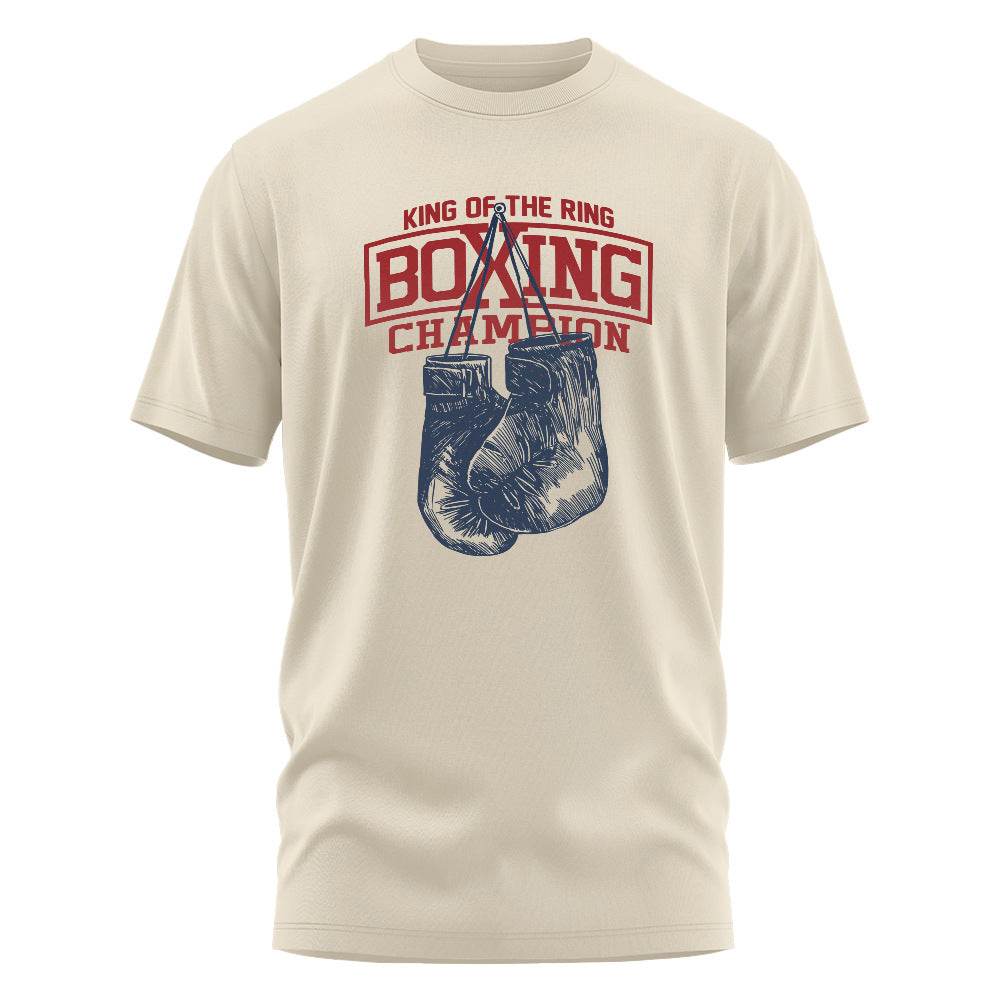 Boxing Printed T-shirt For Men And Women - Velora