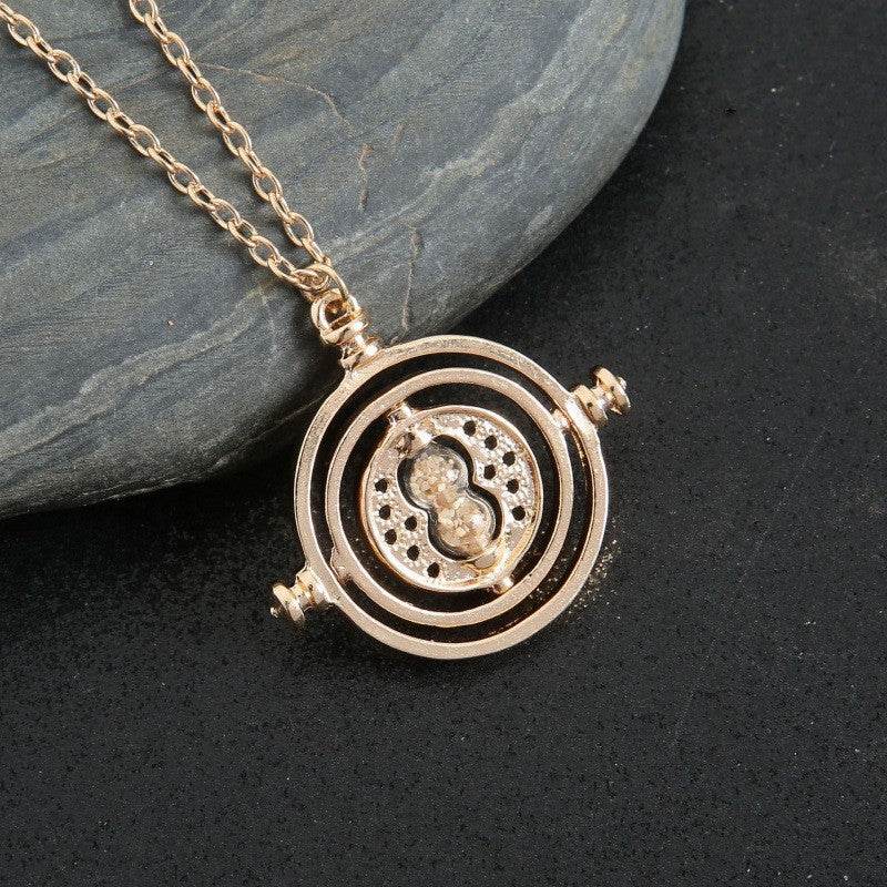 Creative Hourglass Necklace Series Sweater Chain - Velora