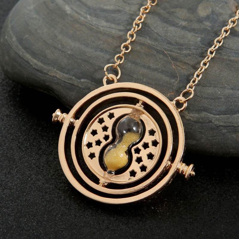 Creative Hourglass Necklace Series Sweater Chain - Velora