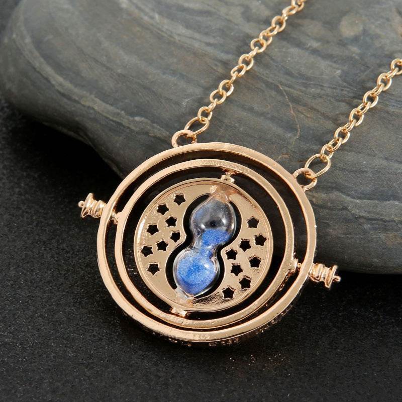 Creative Hourglass Necklace Series Sweater Chain - Velora