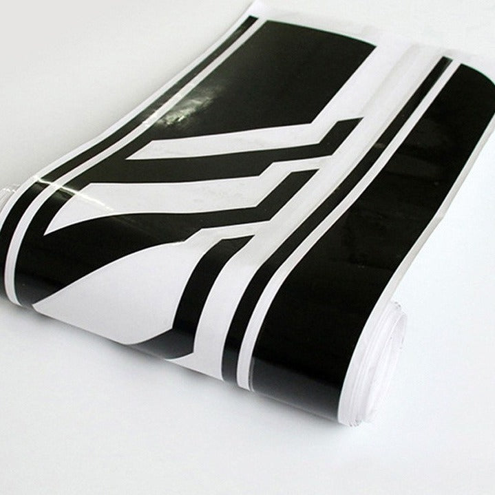 Striped Personality Car Decal Car Body Sticker Garland Velora