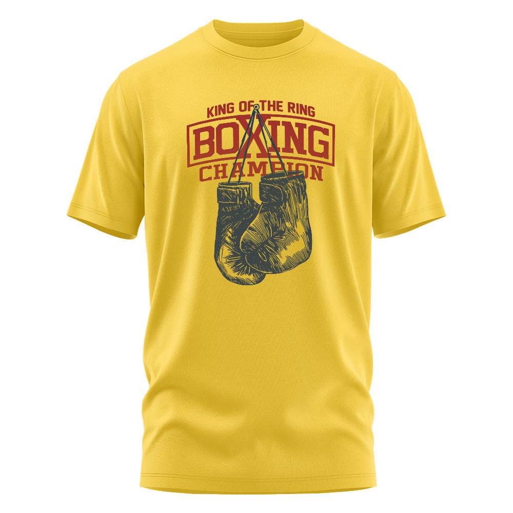 Boxing Printed T-shirt For Men And Women - Velora