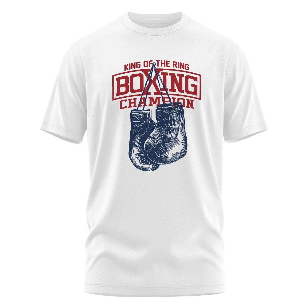 Boxing Printed T-shirt For Men And Women - Velora