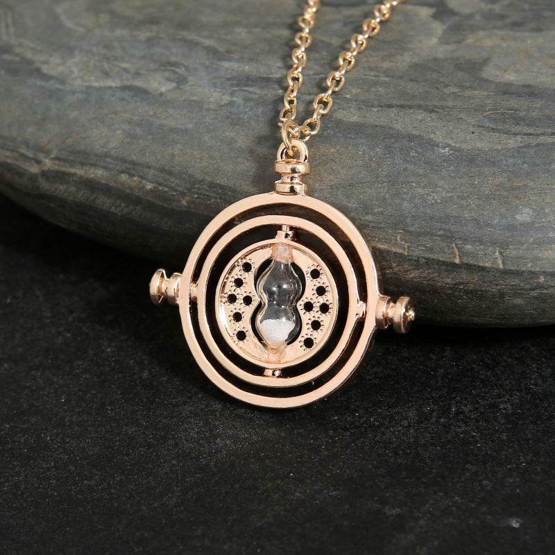 Creative Hourglass Necklace Series Sweater Chain - Velora